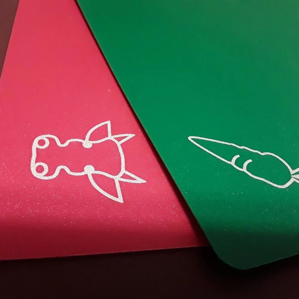 5 Plastic Kitchen Cutting Mat